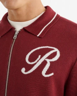 Robson Jacquard Zip Cardigan -Roots Sale Store 27070021 066 e