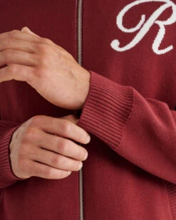 Robson Jacquard Zip Cardigan -Roots Sale Store 27070021 066 g