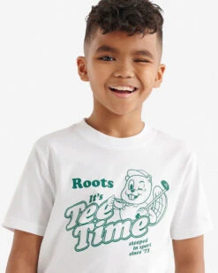 Kids Sports Club T-Shirt -Roots Sale Store 29020797 010 c