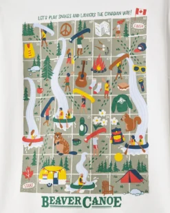 Toddler Beaver Canoe Snakes And Ladders T-Shirt -Roots Sale Store 31020762 010 c