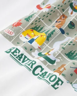 Toddler Beaver Canoe Snakes And Ladders T-Shirt -Roots Sale Store 31020762 010 f