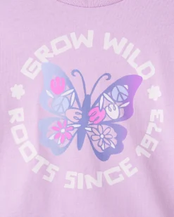 Toddler Girls Active Boxy T-Shirt -Roots Sale Store 31020776 AD4 c