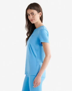 Renew Knit Short Sleeve Top -Roots Sale Store 38020290 13E c