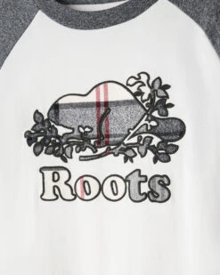 Womens Inglenook Plaid Long Sleeve T-shirt -Roots Sale Store 38031141 008 d