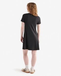 Renew Knit Short Sleeve Mini Dress -Roots Sale Store 38130459 001 d