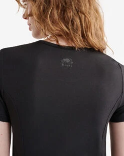 Renew Knit Short Sleeve Mini Dress -Roots Sale Store 38130459 001 g