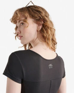 Renew Knit Short Sleeve Midi Dress -Roots Sale Store 38130461 001 g