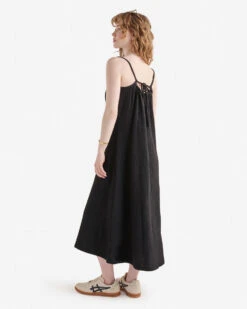 Isla Cotton Gauze Slip Dress -Roots Sale Store 38130462 001 d