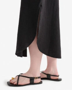 Isla Cotton Gauze Shirt Dress -Roots Sale Store 38130464 001 g