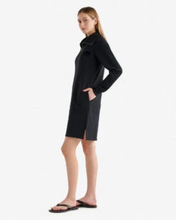Organic Cooper Half Zip Dress -Roots Sale Store 38130476 001 c