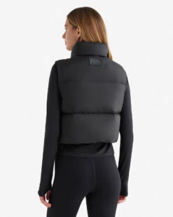 Roots Down Puffer Crop Vest -Roots Sale Store 38140247 001 d