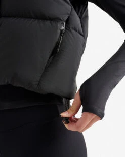 Roots Down Puffer Crop Vest -Roots Sale Store 38140247 001 g