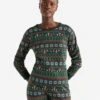 Womens Holiday Pajama Top