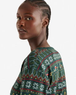 Womens Holiday Pajama Top -Roots Sale Store 38180075 232 d