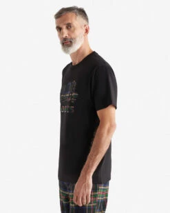 Mens Cooper Plaid T-Shirt -Roots Sale Store 39031252 001 c