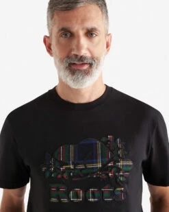 Mens Cooper Plaid T-Shirt -Roots Sale Store 39031252 001 d