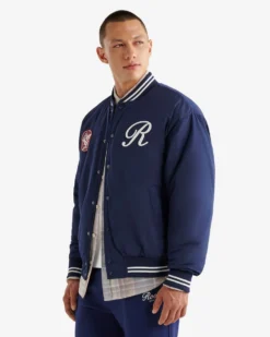 Satin Varsity Jacket -Roots Sale Store 39140250 99A c