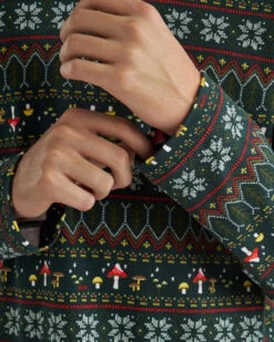 Mens Holiday Pajama Top -Roots Sale Store 39180046 232 f