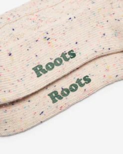 Womens Cotton Cable Ankle Sock -Roots Sale Store 42070290 E15 c