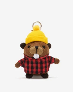 Lumberjack Beaver Keychain