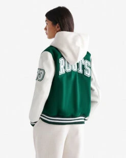 Womens Vintage Varsity Jacket -Roots Sale Store 49020024 030 c