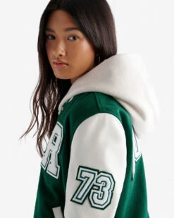 Womens Vintage Varsity Jacket -Roots Sale Store 49020024 030 d