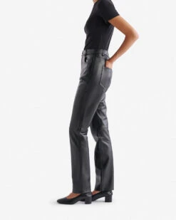 Leather Trousers -Roots Sale Store 49040002 001 c
