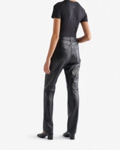 Leather Trousers -Roots Sale Store 49040002 001 d