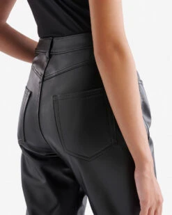 Leather Trousers -Roots Sale Store 49040002 001 f