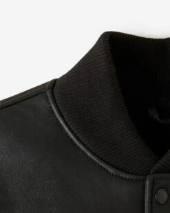 Shearling Varsity Jacket -Roots Sale Store 55020060 001 f