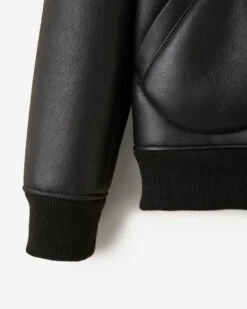 Shearling Varsity Jacket -Roots Sale Store 55020060 001 h