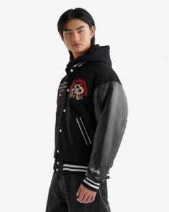 Lunar New Year Varsity Jacket -Roots Sale Store 55020074 B03 c