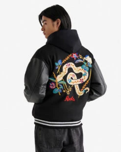 Lunar New Year Varsity Jacket -Roots Sale Store 55020074 B03 d