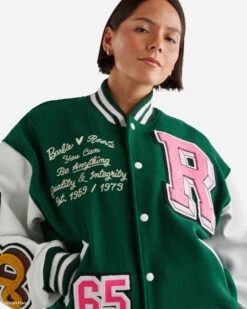 Barbie™ X Roots 65 Varsity Jacket -Roots Sale Store 55060017 336 e